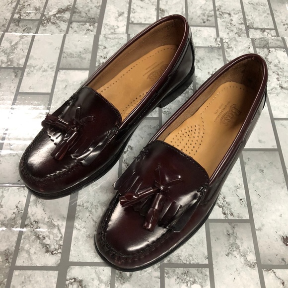 bass tassel loafers womens